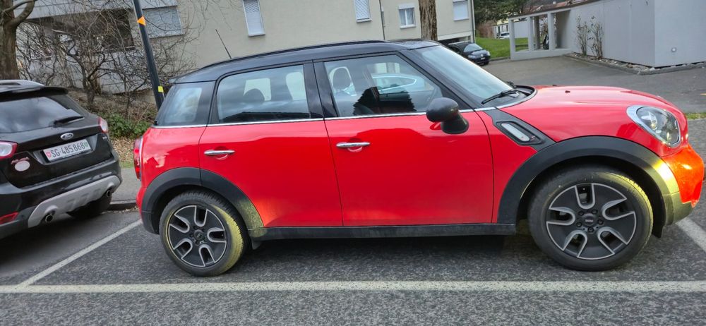 Mini Cooper S Countryman, rot, JG 2012, Top Zustand! (Gebraucht) in ...