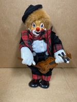 Vintage Clown mit Geige