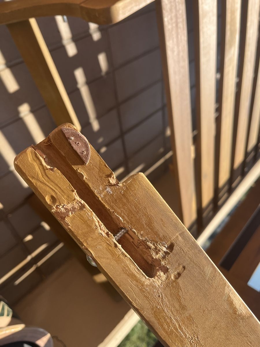 Divani: Garten/Balkon Sofa Liege Holz   – Usato da Weggis venduto da Taisvis 4