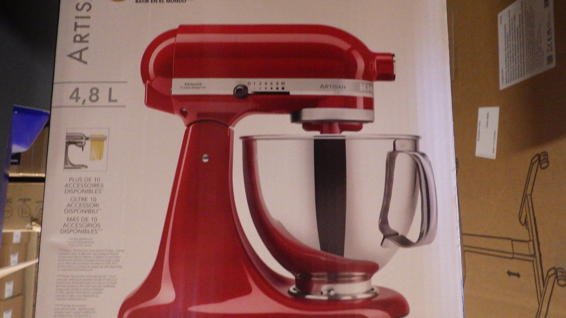 Kitchenaid Elettrodomestici da cucina: KitchenAid Artisan 5KSM175PSEER - køkk – Nuovo e nell'imballaggio originale da Gossau ZH venduto da OrderflowAG