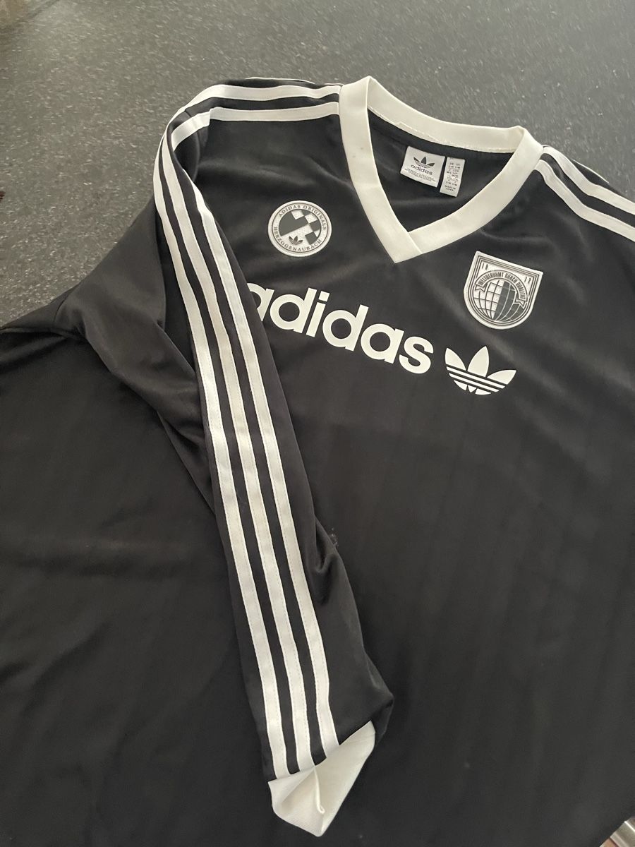 Leibchen & Hosen: Adidas Trikot Langarm Schwarz – Neu (gemäss Beschreibung) aus Auw von chr_vcc8 1