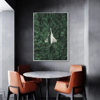 kampfjet Leinwand 50x70cm NEU