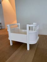 Puppenbett Sebra weiss
