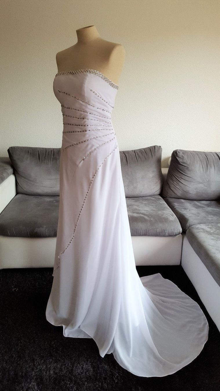 Vestiti: Brautkleid Abito Sposa Gr. M 38 – Nuovo e nell'imballaggio originale da turbenthal venduto da lory300zx