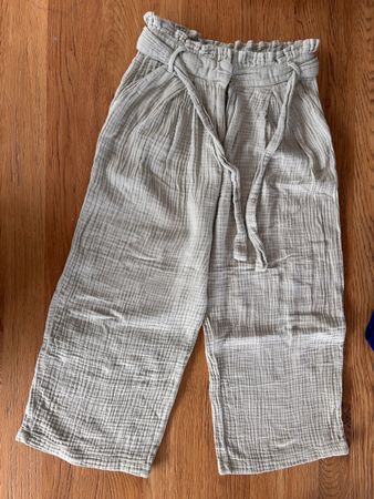 Pantalon léger gaz de coton fille Vertbaudet 9 ans