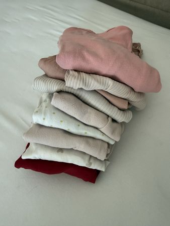 9 langarm Bodies H&M u andere Marken, Gr 92