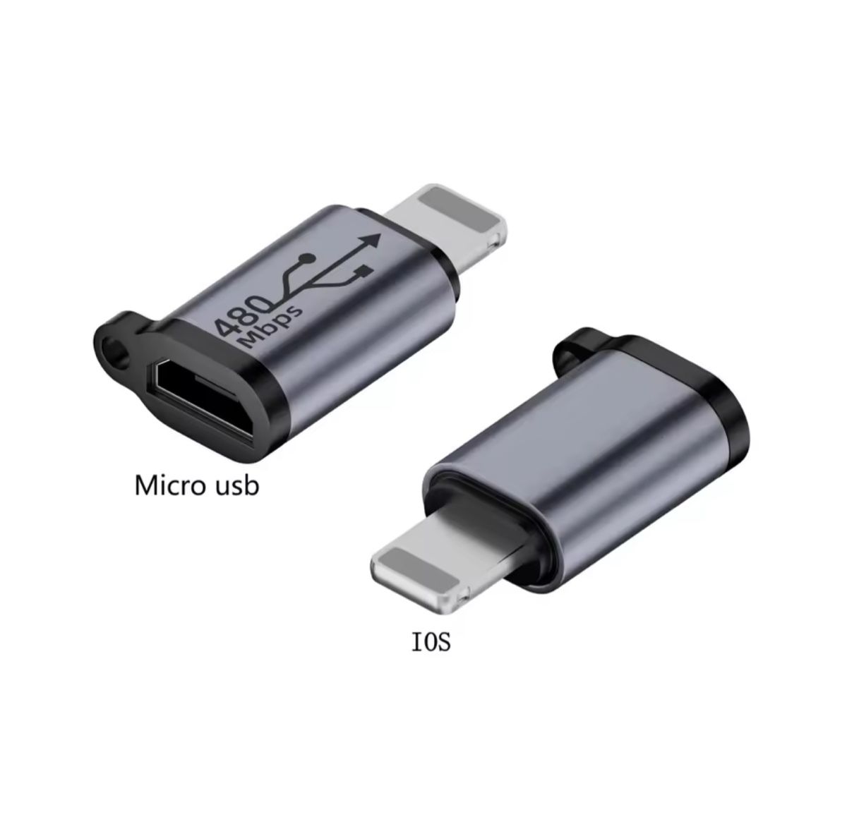 Laufwerke & Adapter: Micro-USB auf Lightning Adapter 480 Mbps – kompakt & robust – Neu und originalverpackt aus Suhr von SchnapperCH