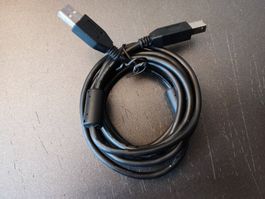 USB 2.0 Druckerkabel 200 cm schwarz