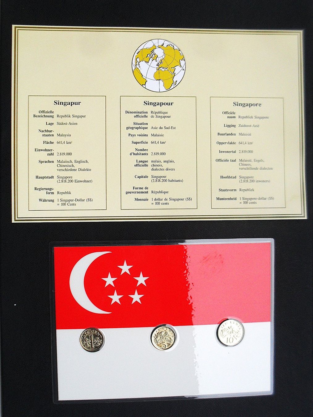Tutti le monete: SINGAPUR - Münzen vergoldet – Nuovo (secondo la descrizione) da zuerich venduto da Ocean99 2