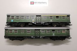 Roco 4254 + 4252 Deutsche Bundesbahn DB Umbauwagen DC H0 OVP