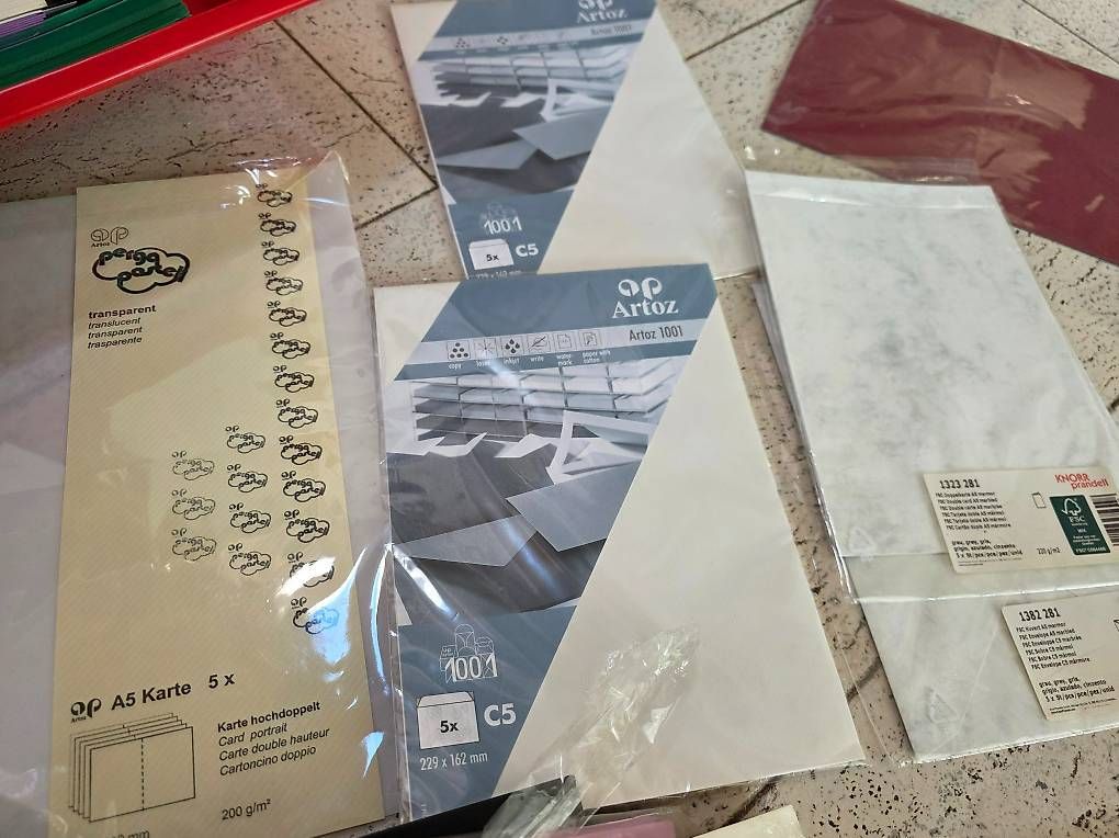 Bastelsets: Doppelkarten – Neu (gemäss Beschreibung) aus Bünzen von Floh99 2