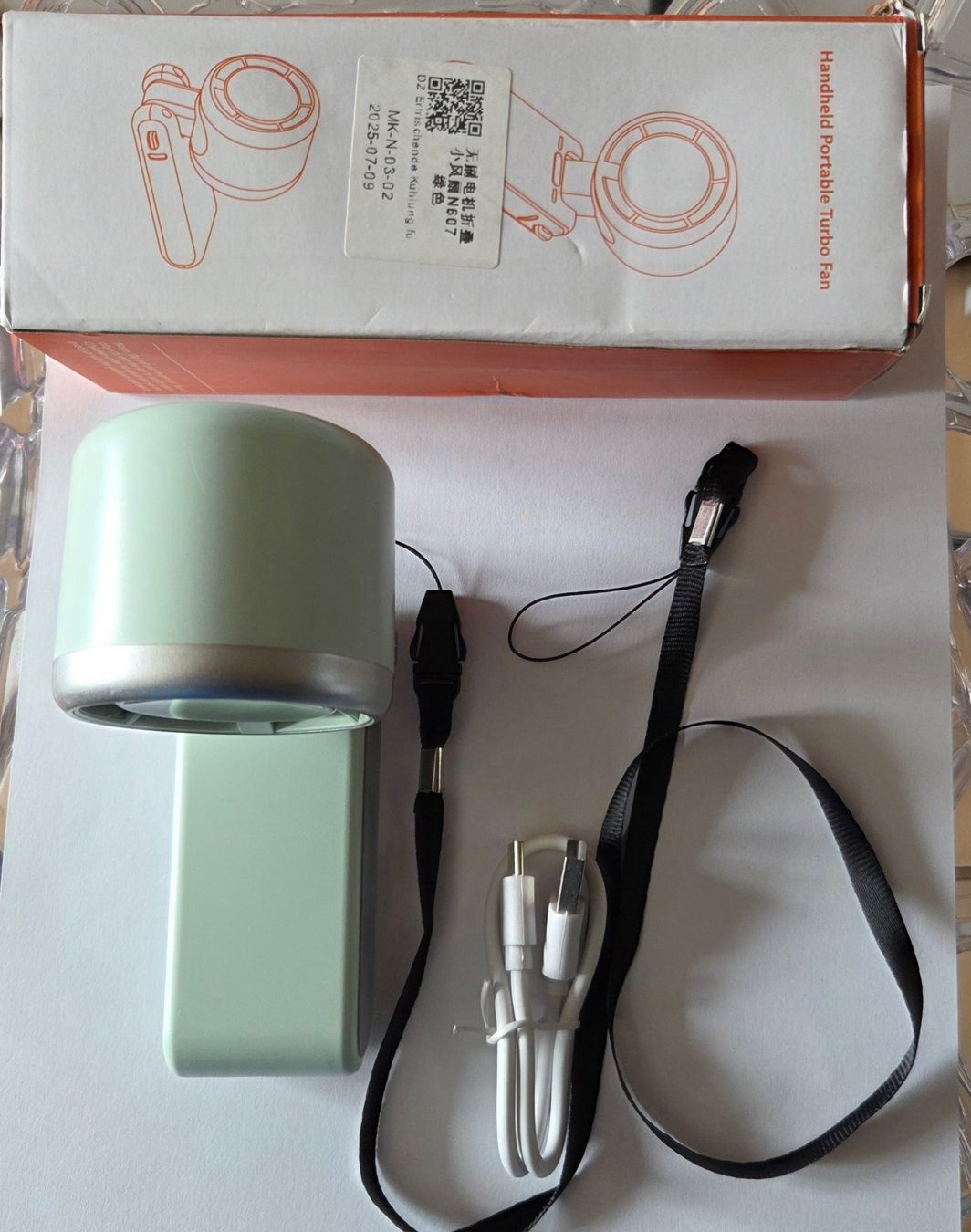 Ventilatoren: Faltbarer, Tragbarer USB Ventilator 5 Geschwindigkeiten – Neu und originalverpackt aus Gossau SG von tenerife11 2