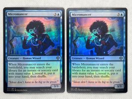 Magic the Gathering: 2x Micromancer Foil DMU-EN 057/281