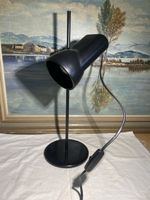 Vintage Schreibtischlampe/Bürolampe, Schwarz
