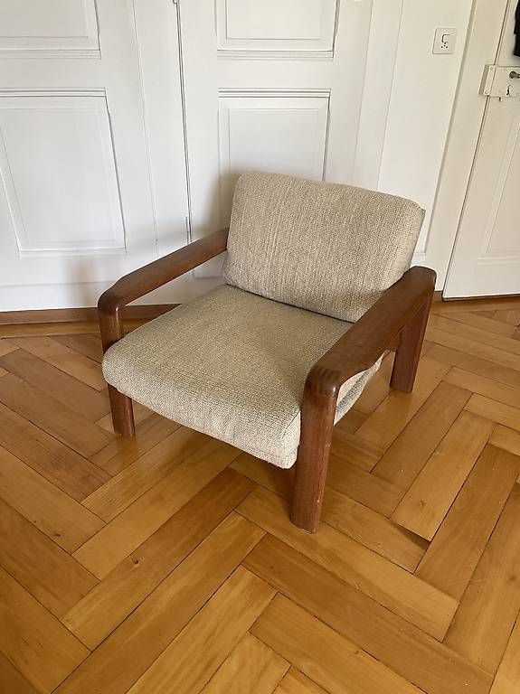 Sessel: Teak Sessel – Gebraucht aus Bern von si.less