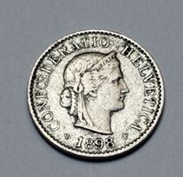 Pièce 5 centimes 1898 Confédération Helvétique 