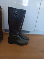 2er-Paket Marken-Lederstiefel: Massimo Dutti (39) & Colonys