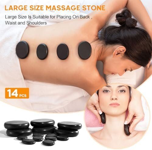 Dispositivi per massaggi: Stone Massage Set 14tlg – Nuovo e nell'imballaggio originale da Hundwil venduto da pak_7zvn 4