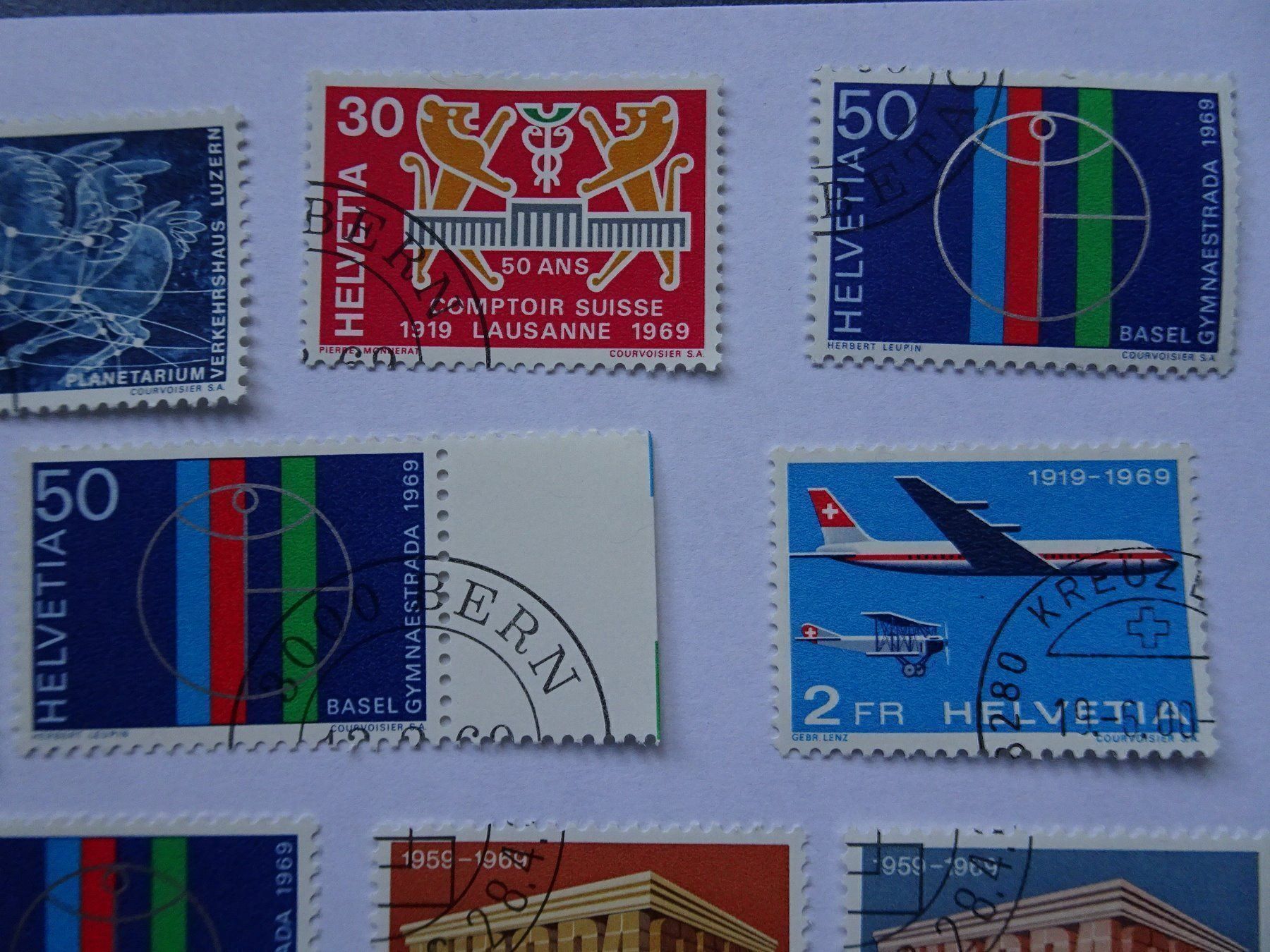 Alle Briefmarken: 1969 mit E.T.Stempel – Neu (gemäss Beschreibung) aus Aadorf von Chnorli-Furz 2
