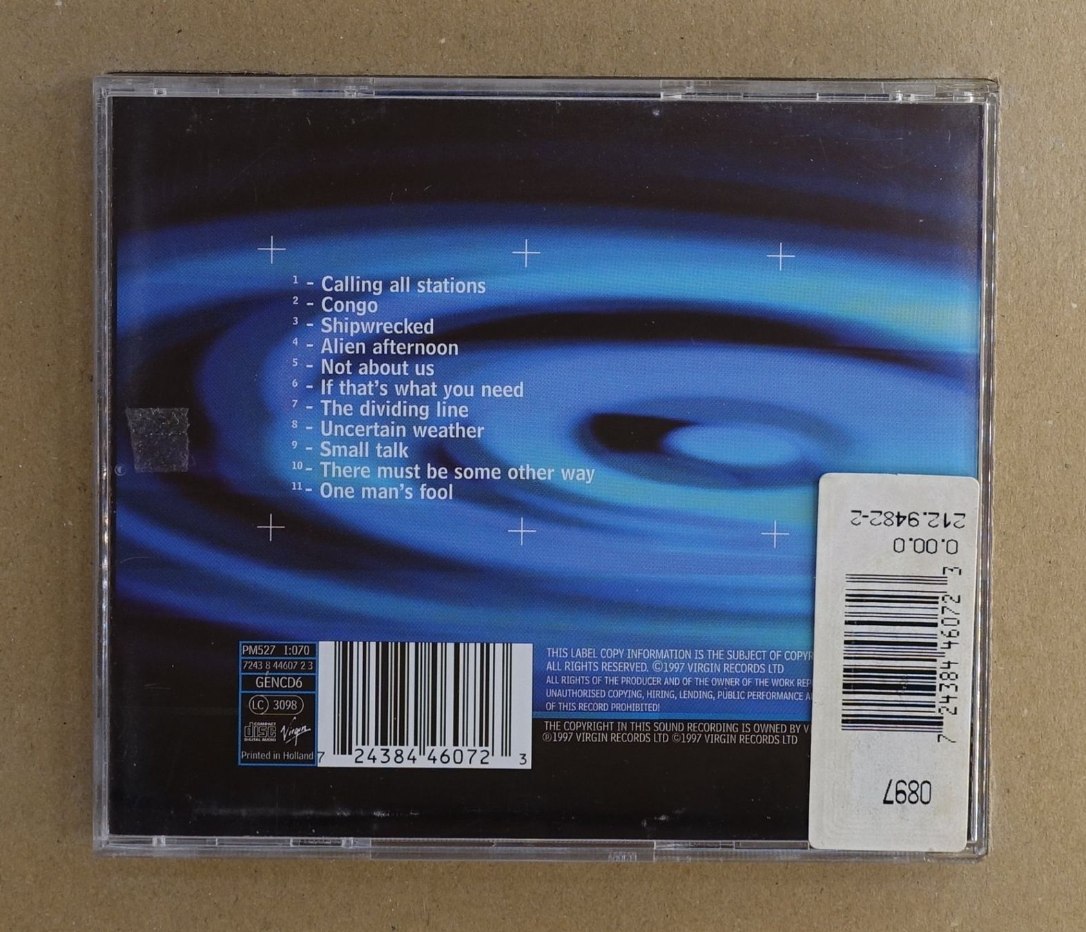 CD: Genesis – ...Calling All Stations... - T6 – Usato da Sessa venduto da discoverymedia 1