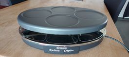 Severin Raclette Crêpière inkl. 8 Pfännchen gebraucht