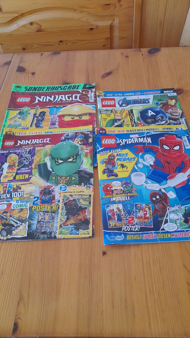 Fumetti: Lego Comic Hefte 4 Stück – Usato da Nesslau venduto da Churfirsten08
