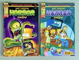 2 x Comics: Bart Simpsons Horror Show (Sonderhefte 2 + 3)