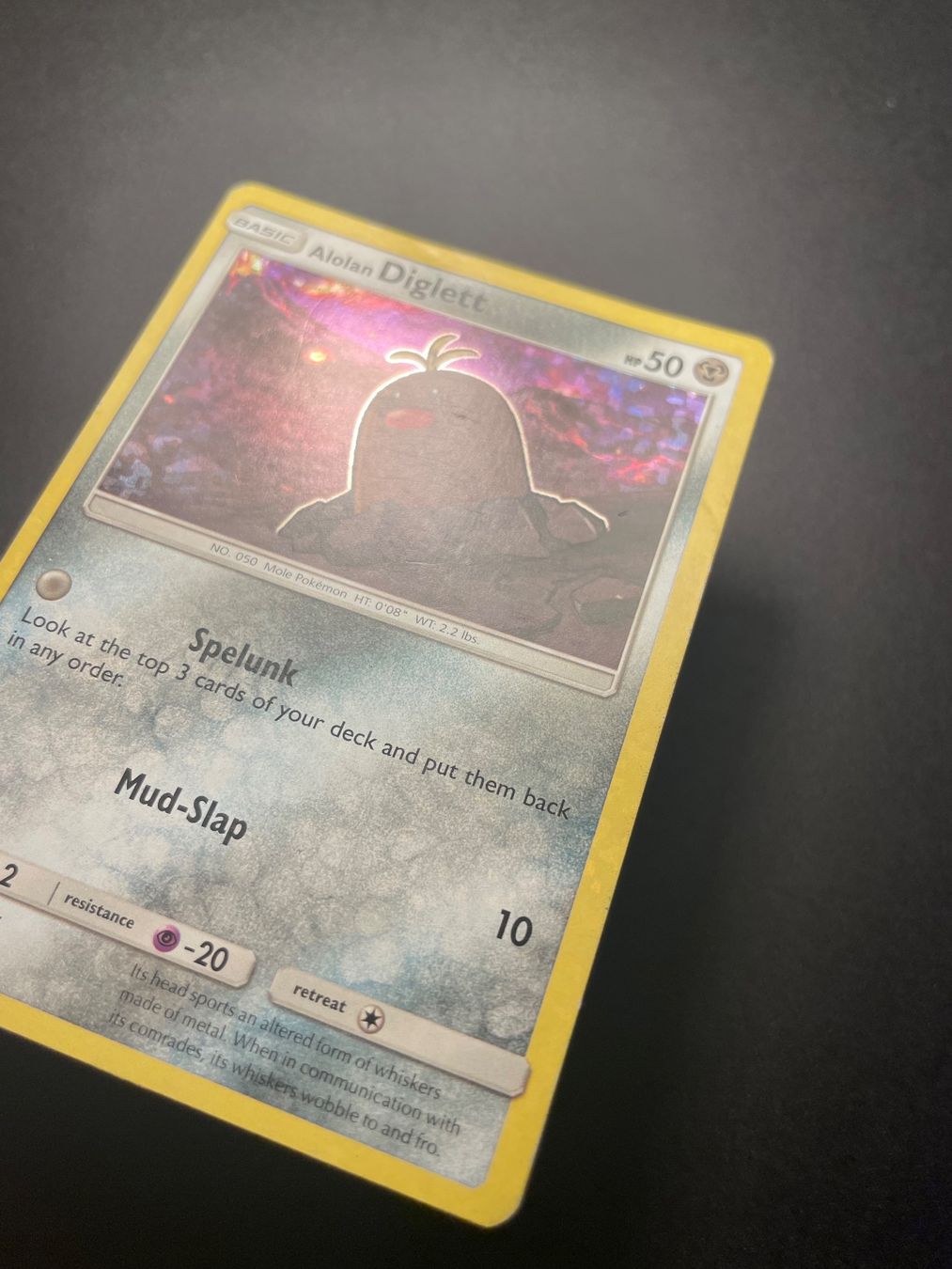 Pokémon Carte collezionabili: Alolan Diglett 9/12 Promo Holo McDonald's 2017 – Usato da Zürich venduto da pokemon_cards 1