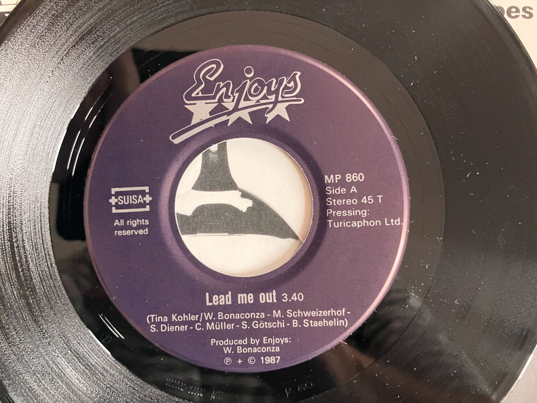 Dischi in vinile: Enjoys – Usato da Aarwangen venduto da Jukebox3 5