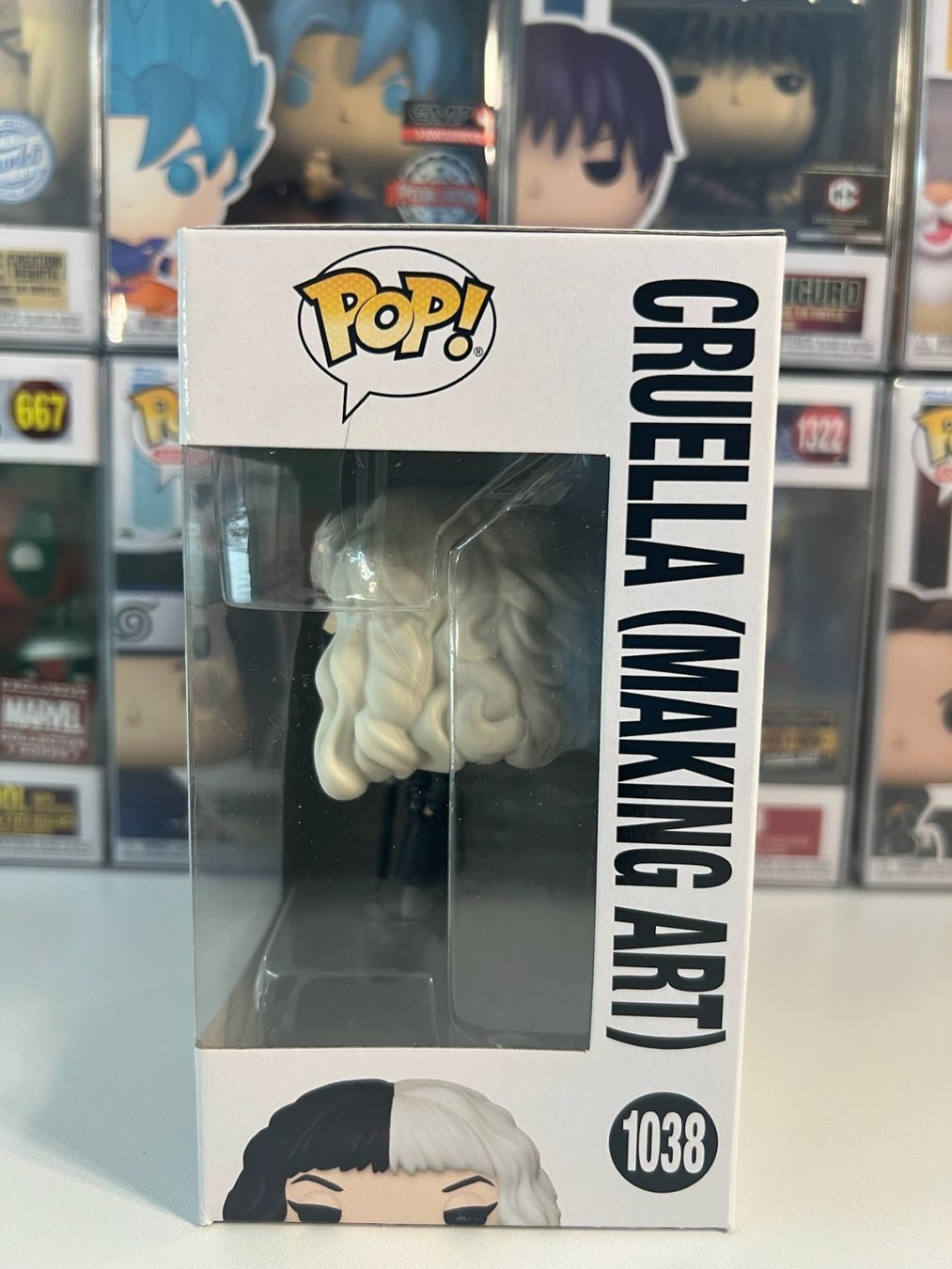 Funko Statuette: Funko POP! Disney Cruella (Making Art) – Nuovo e nell'imballaggio originale da Le Mouret venduto da perfectbijou 3
