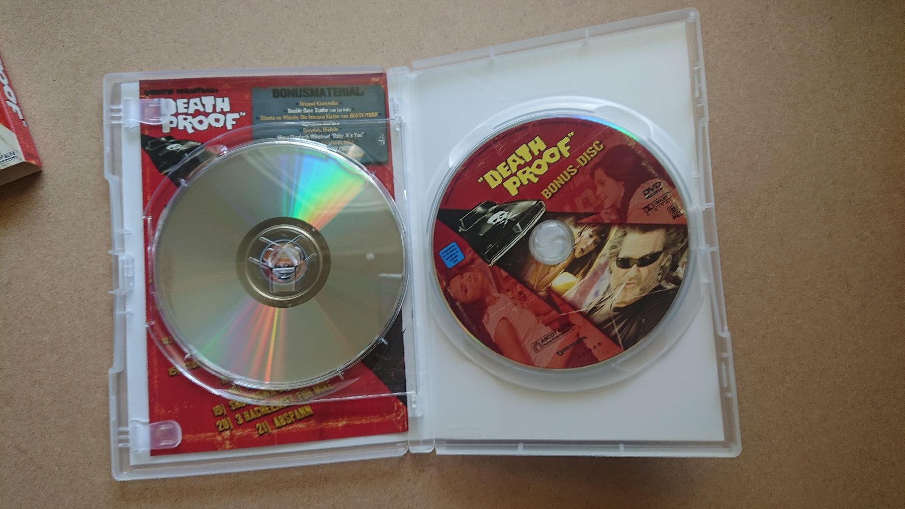 Tutti i DVDs: Death Proof Doppel DVD Collector's Edition  – Usato da Chur venduto da FreakofRarity 4