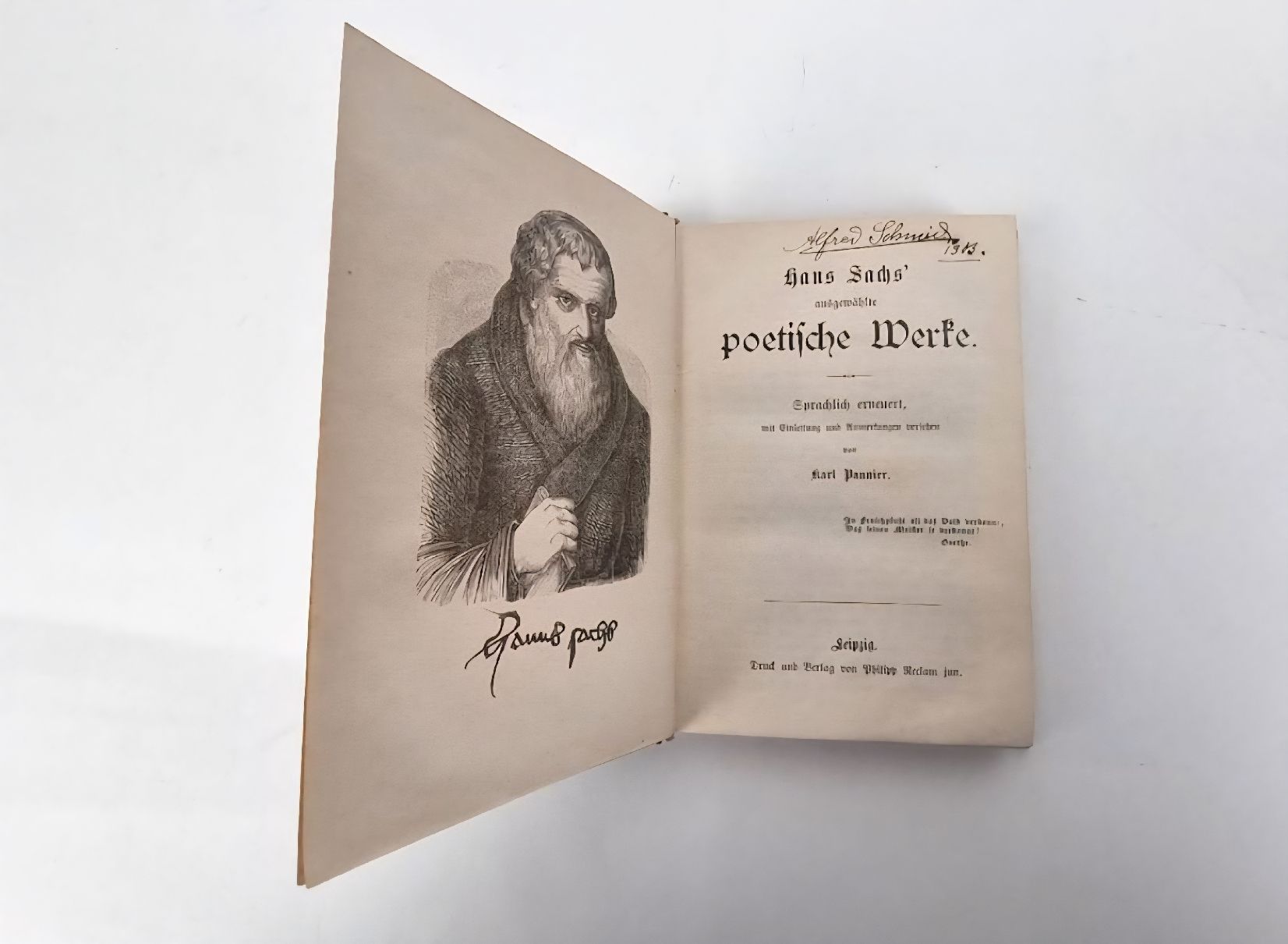 Libri: Poetische Werke; Hans Sachs – Usato da Moosseedorf venduto da dfe_s5hz 2