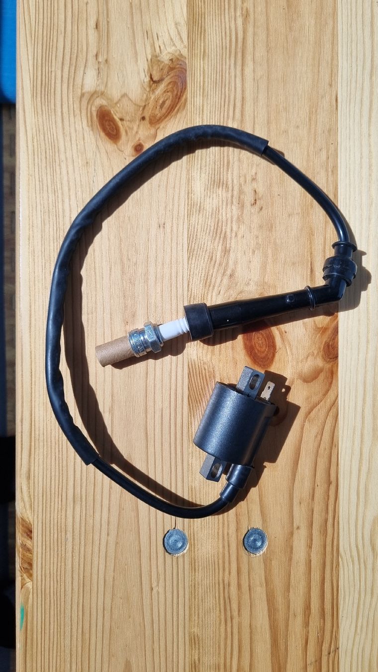 Tutti i ricambio per moto: Zündspule mit Zündkerze – Nuovo e nell'imballaggio originale da Langenthal venduto da ebike-langenthal