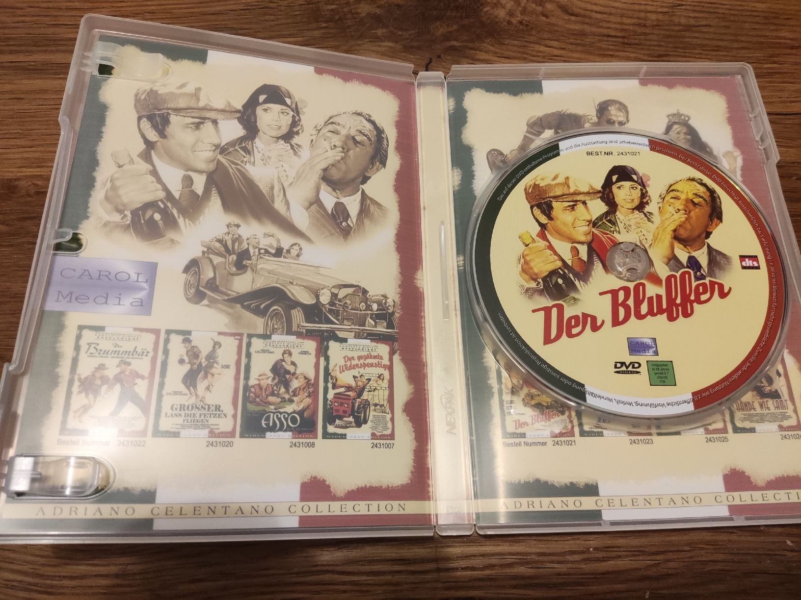 Tutti i DVDs: Der Bluffer - mit Adriano Celentano (DVD) Widescreen Edition – Usato da Oberembrach venduto da giu_7ksd 2
