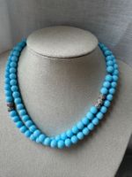 Heide Heizendorff Halskette hellblau mit Details 925 Silber