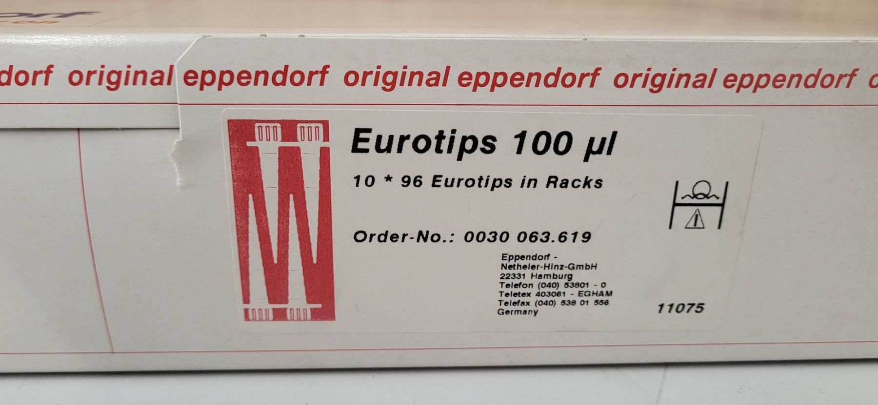 Eppendorf Misurare: Eppendorf Eurotips 100 µl - 96 Stück – Nuovo e nell'imballaggio originale da Schupfart venduto da philippb06 1