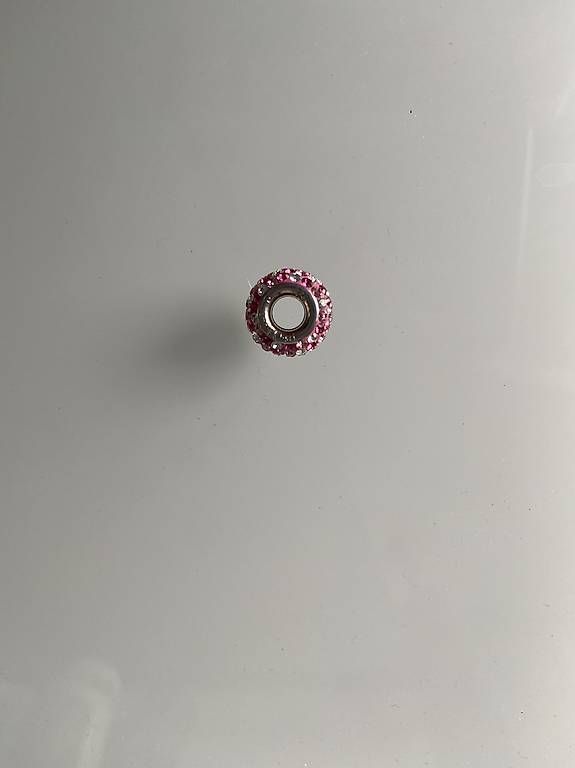 Ciondoli: Charm rosa con strass, marca Amore & Baci – Usato da Mendrisio venduto da ali_72xt 3