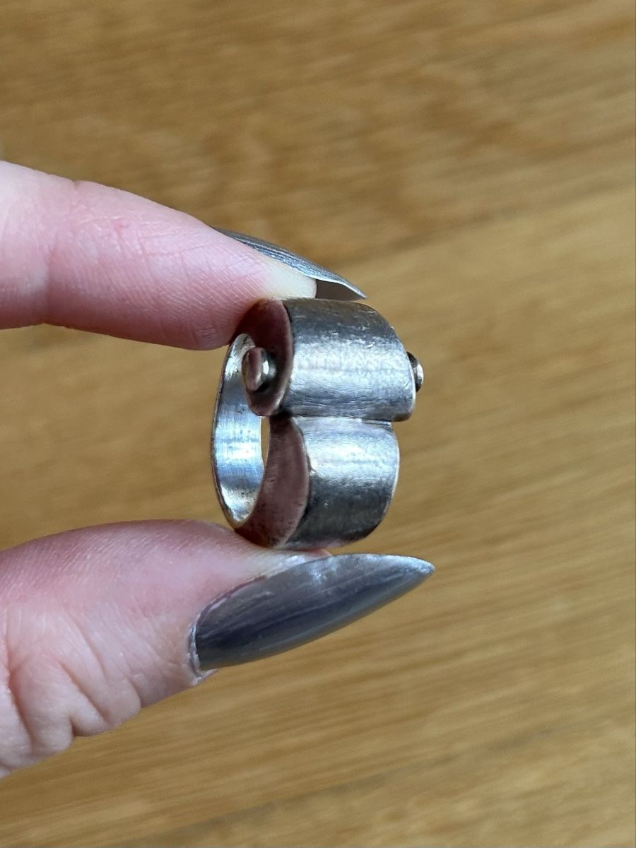 Anelli: Vintage Herzförmiger Ring – Usato da Bern venduto da Ilikebluegems 2