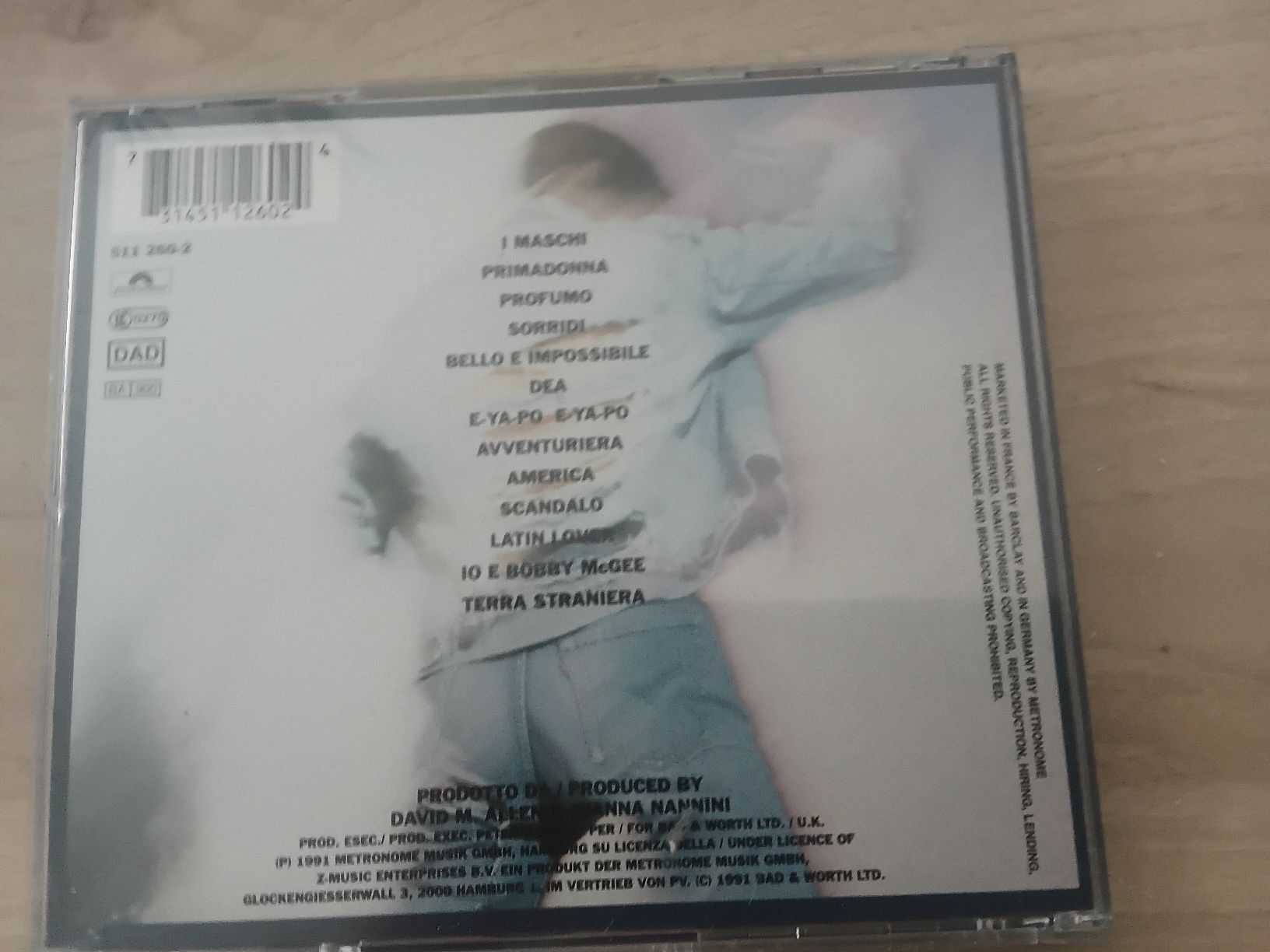 CDs: Gianna Nannini – Gebraucht aus Liebefeld von CD-Urs 1