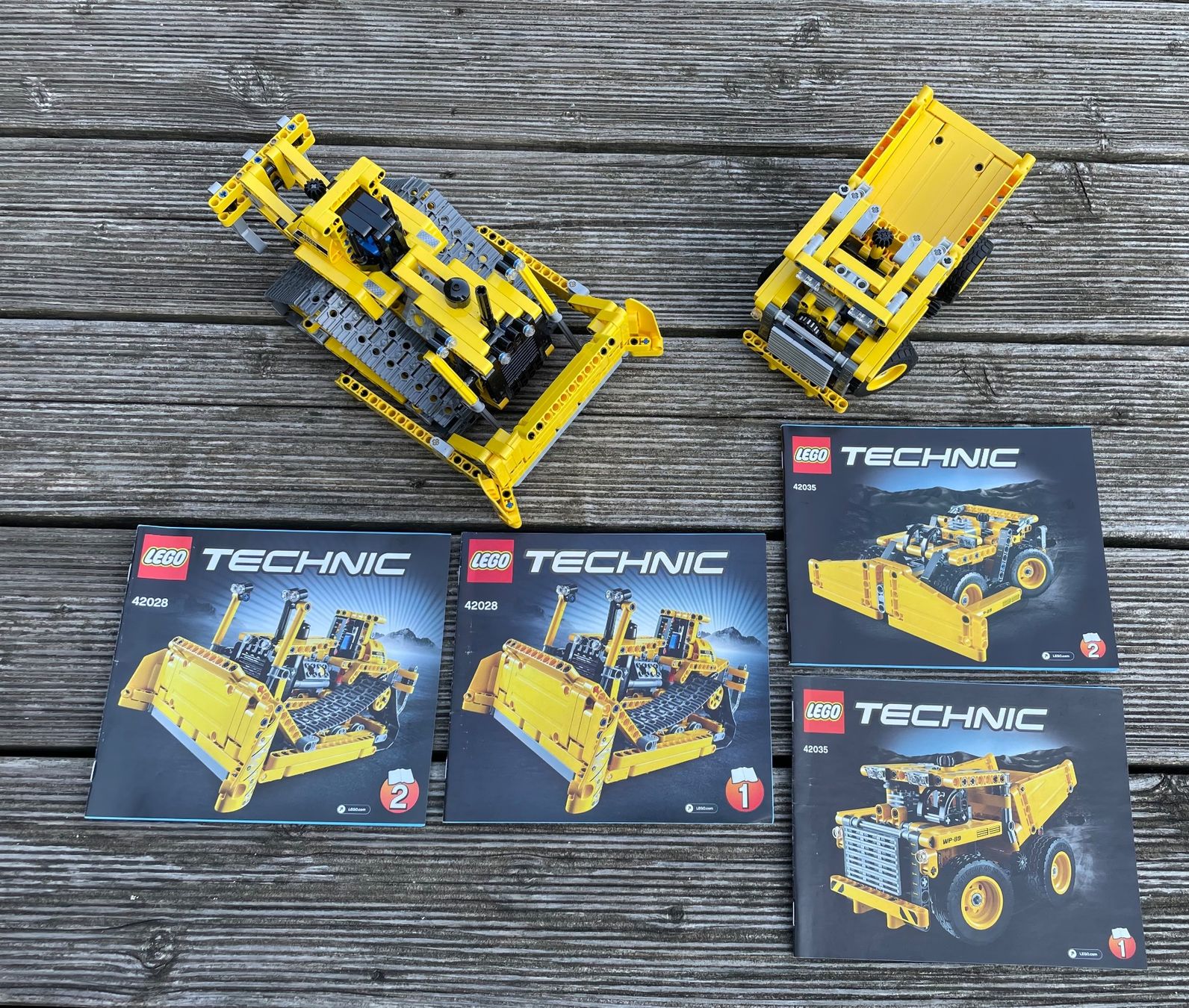 Lego Spielzeuge: Lego Technic 42028 42035 + Bauplan – Neu (gemäss Beschreibung) aus Baar von bricksandmore 1
