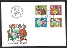Pro Juventute 1985, Ersttagsbrief