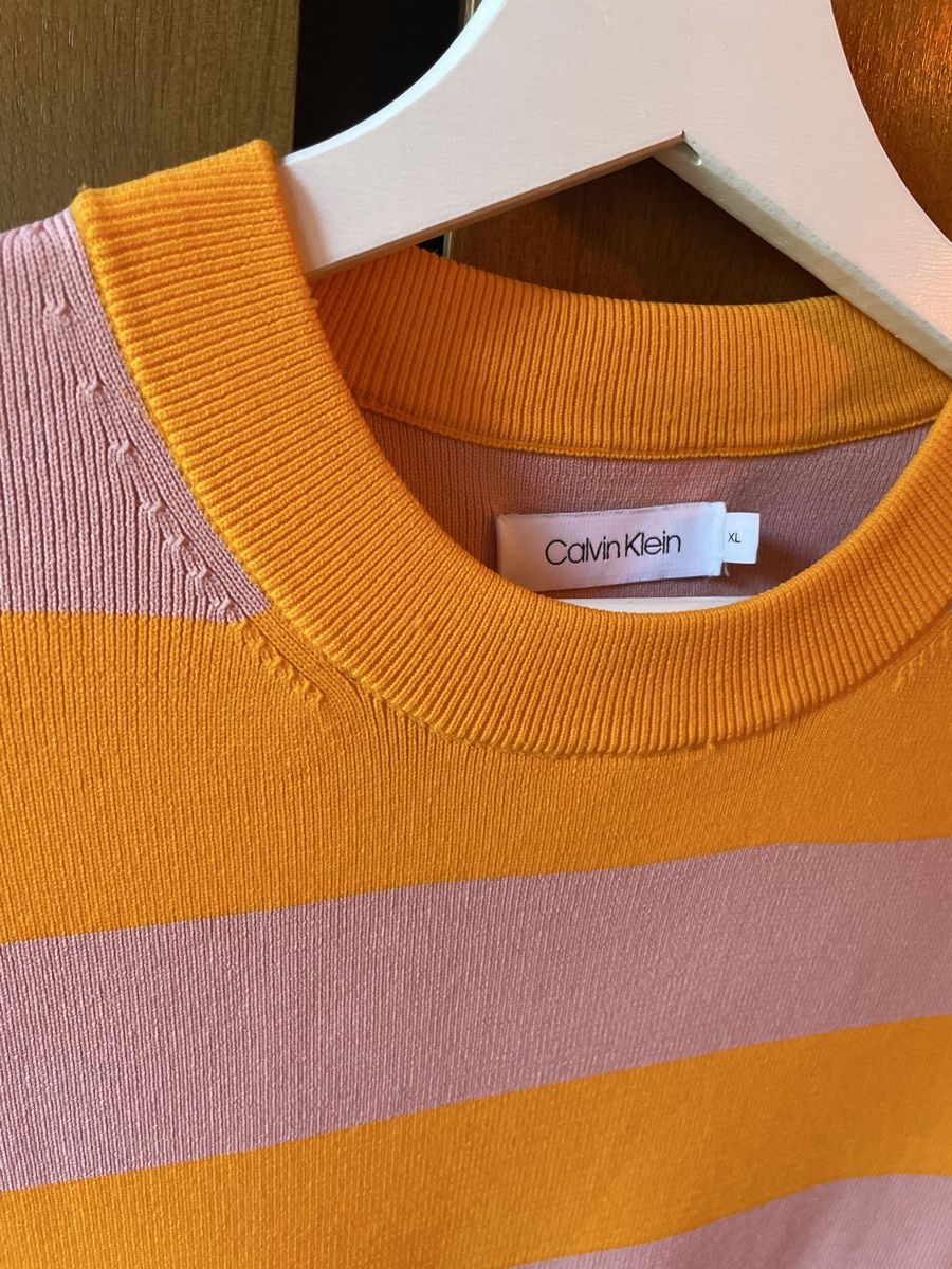 Calvin Klein Kleider: NEU Calvin Klein Kleid gestreift Grösse XL – Neu (gemäss Beschreibung) aus Neuhausen am Rheinfall von noelle0810 1