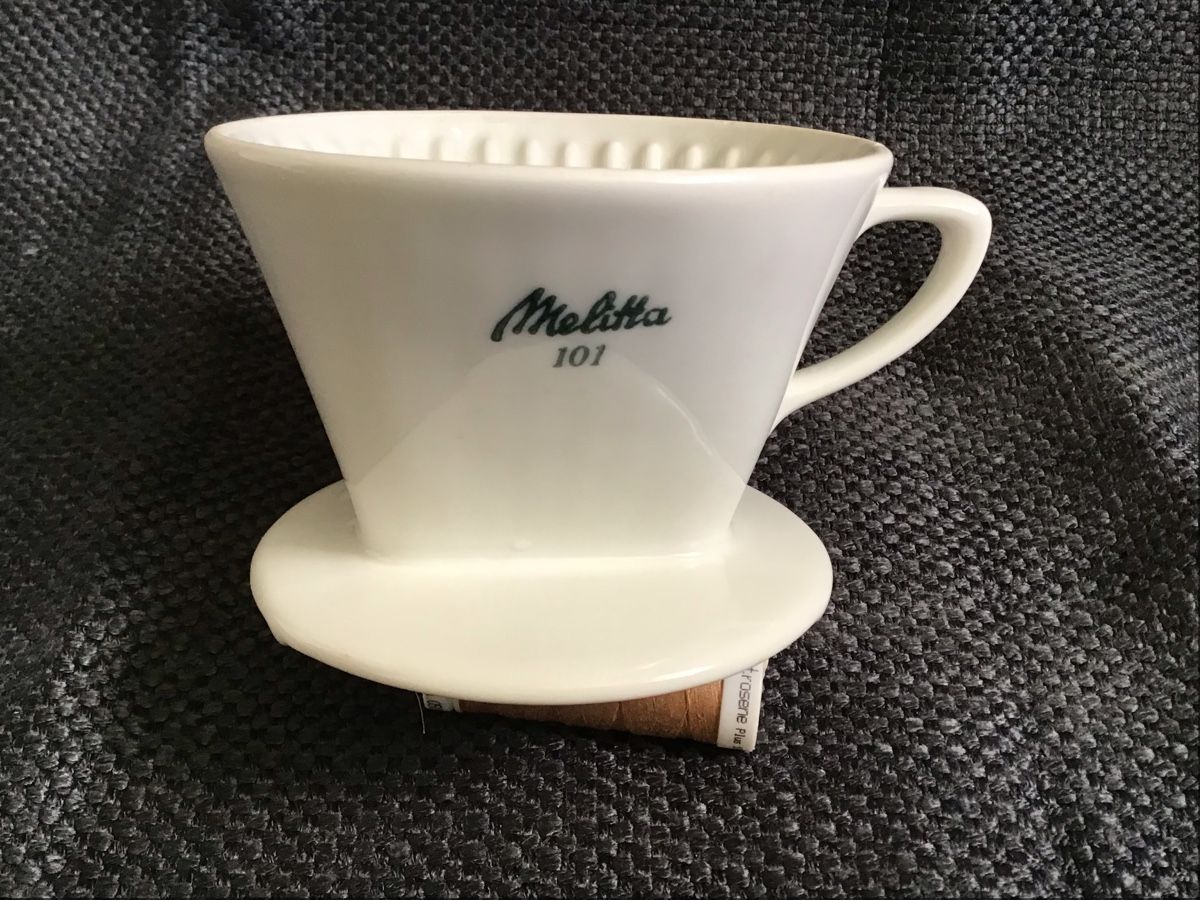 Küchengeräte: Alter Melitta Porzellanfilter – Gebraucht aus St. Gallen von Goldlilly
