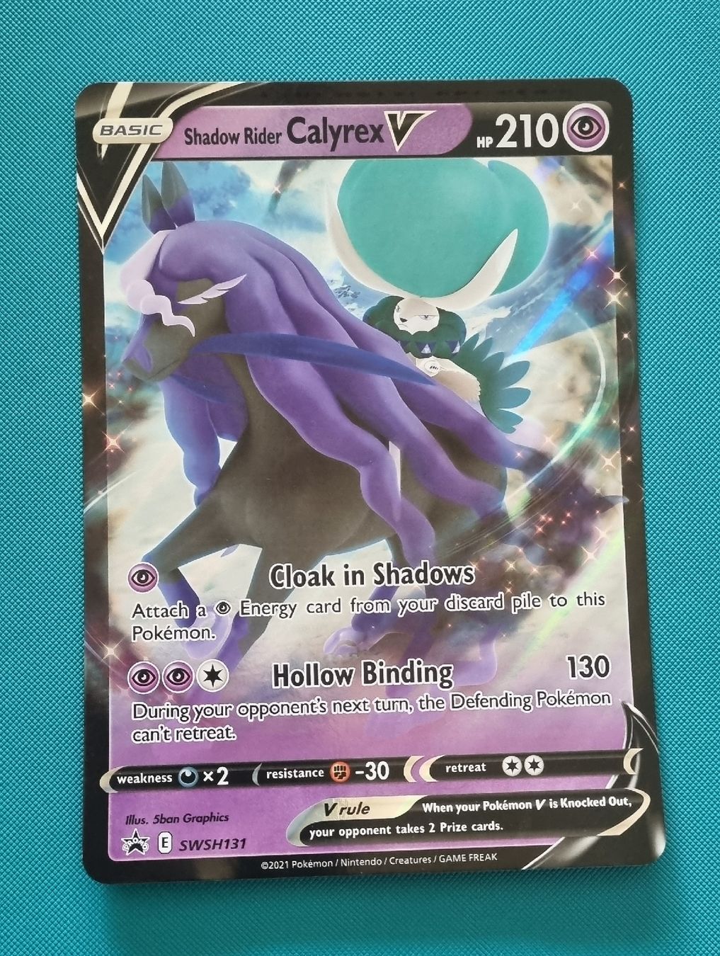 Pokémon Sammelbilder & Trading cards: Pokemon Shadow Rider Calyrex V Jumbo EN – Neu (gemäss Beschreibung) aus Oberbipp von ret_6hxb