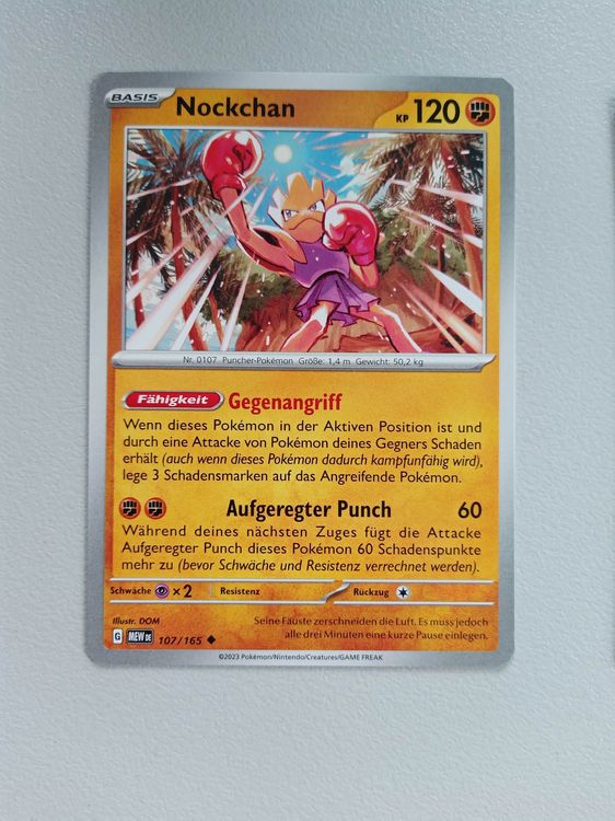 Nockchan DEUTSCH - Pokemon 151 Mew (Gebraucht) in Altstätten SG für CHF ...