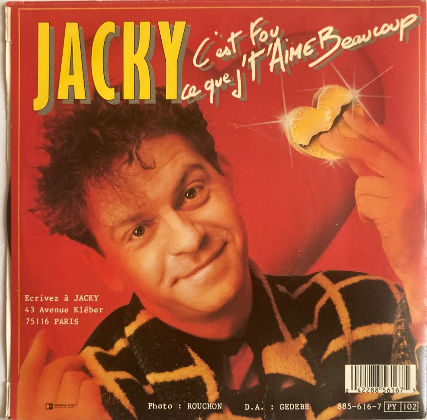 Schallplatten: JACKY - TOUT AUGMENTE SAUF L'AMOUR – Gebraucht aus Poliez-Pittet von Newtown-Records 1