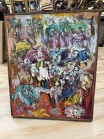 Interessantes Ölgemälde „Carneval“ Marlinde von Ruhs