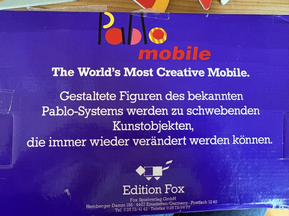 Tutte le decorazioni: Kunst Mobile zum selber zusammenstellen – Usato da Rümlang venduto da euqinom16 4