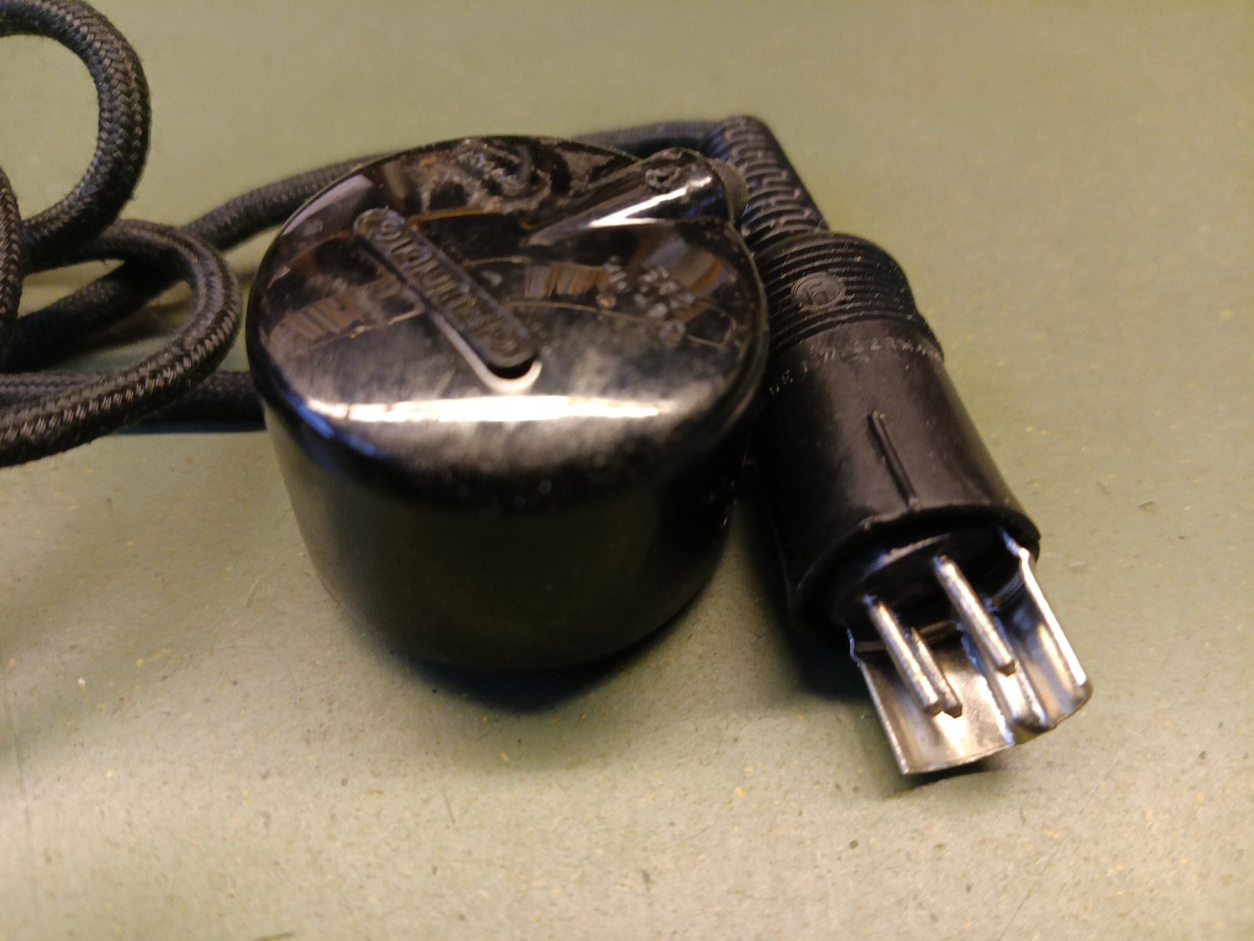 Grundig Microfoni: Antike Mikrophon Grundig Telefonadapter 243T () – Usato da Winterthur venduto da Sacramons 2