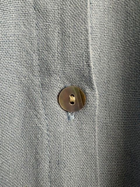Vestiti: Hellblaues Kleid 45% Leinen, 55% Viscose, Grösse S/M – Nuovo (secondo la descrizione) da Pfäffikon ZH venduto da GZHDZV 1